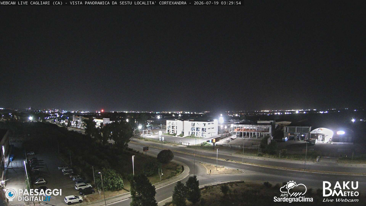 time-lapse frame, Sestu Cortexandra webcam