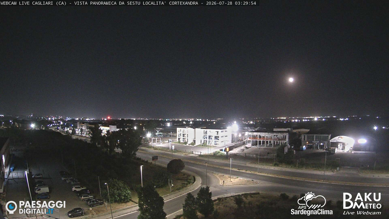 time-lapse frame, Sestu Cortexandra webcam