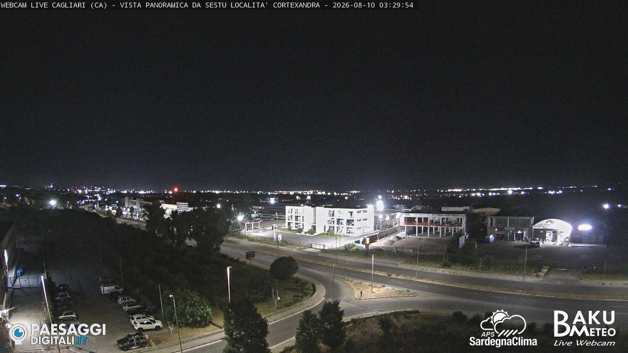 time-lapse frame, Sestu Cortexandra webcam