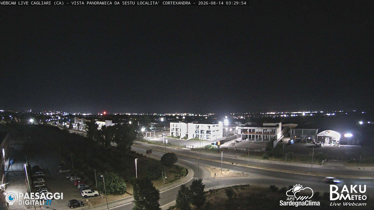 time-lapse frame, Sestu Cortexandra webcam