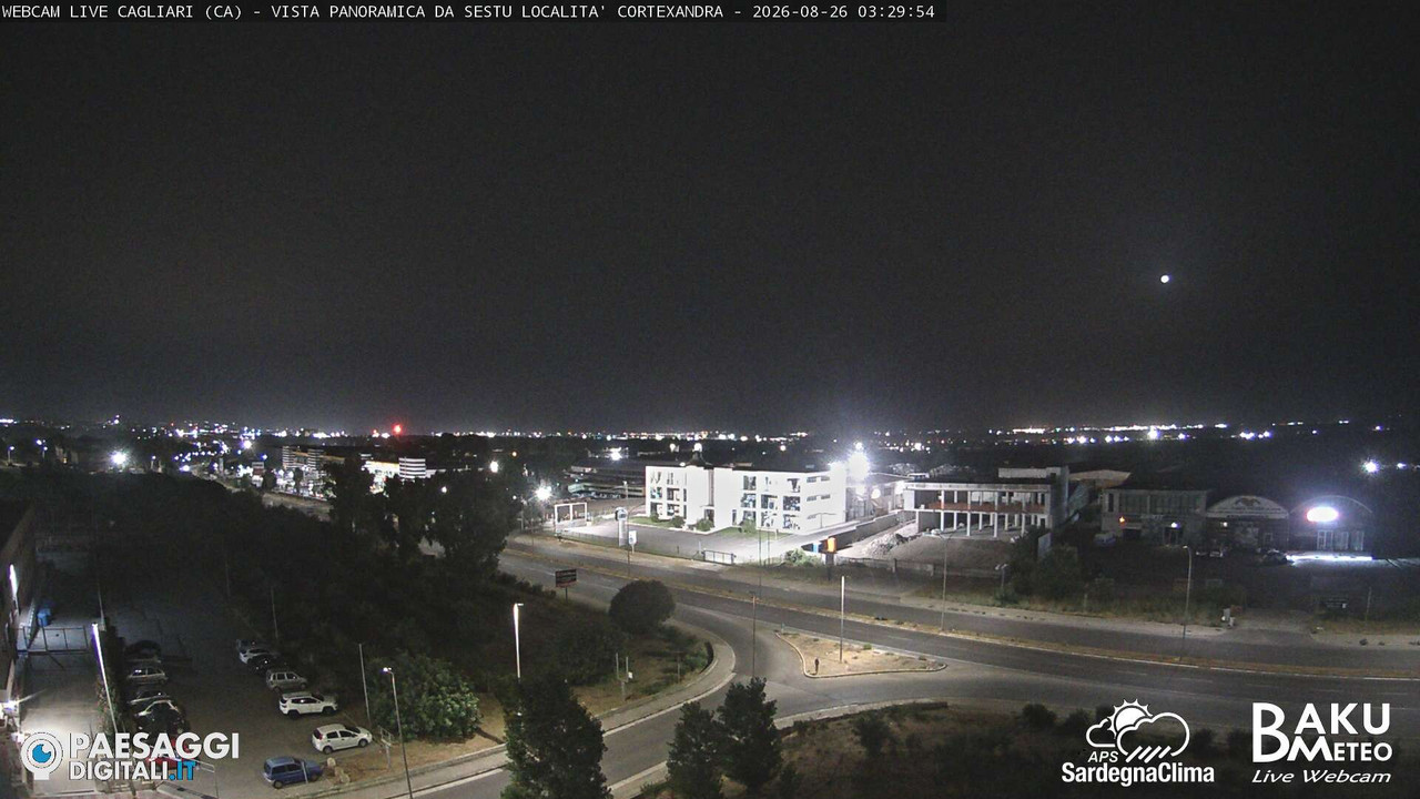 time-lapse frame, Sestu Cortexandra webcam