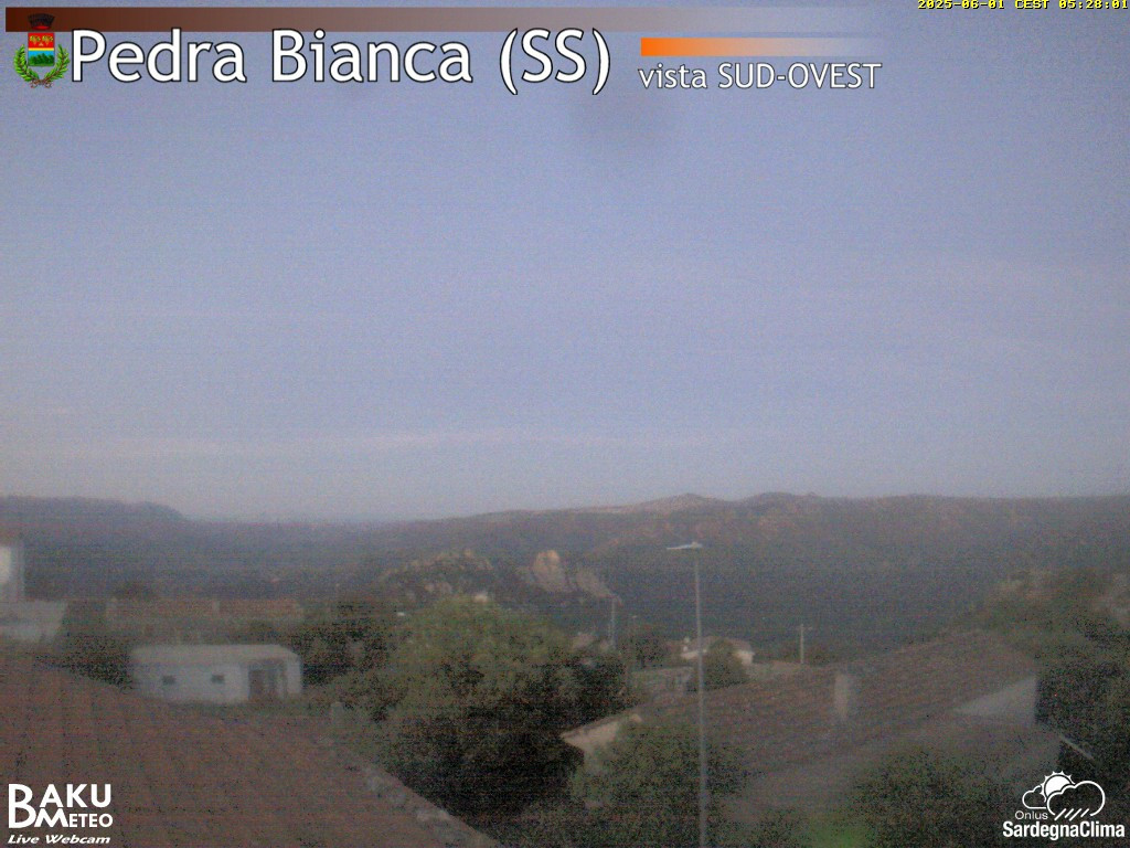time-lapse frame, Pedra Bianca webcam