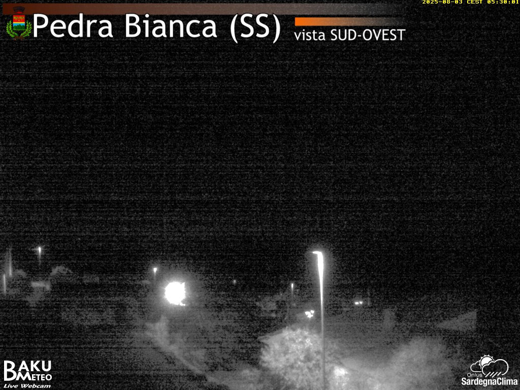 time-lapse frame, Pedra Bianca webcam