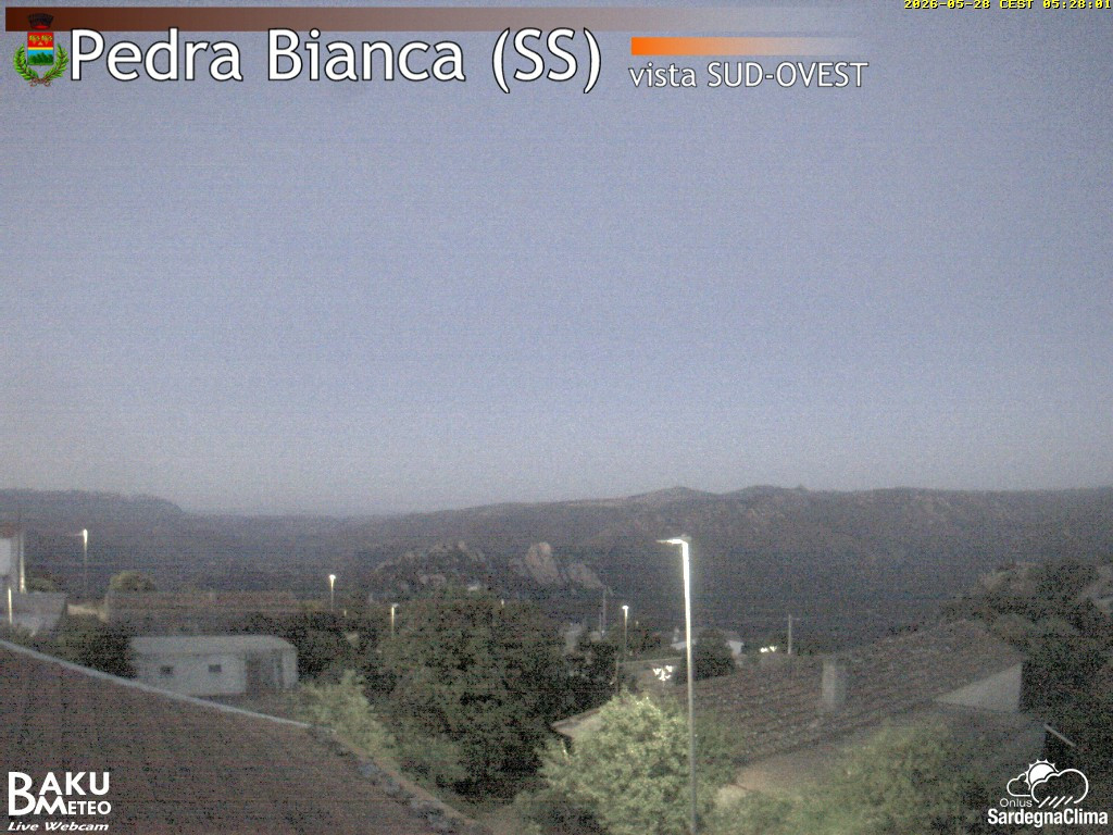time-lapse frame, Pedra Bianca webcam