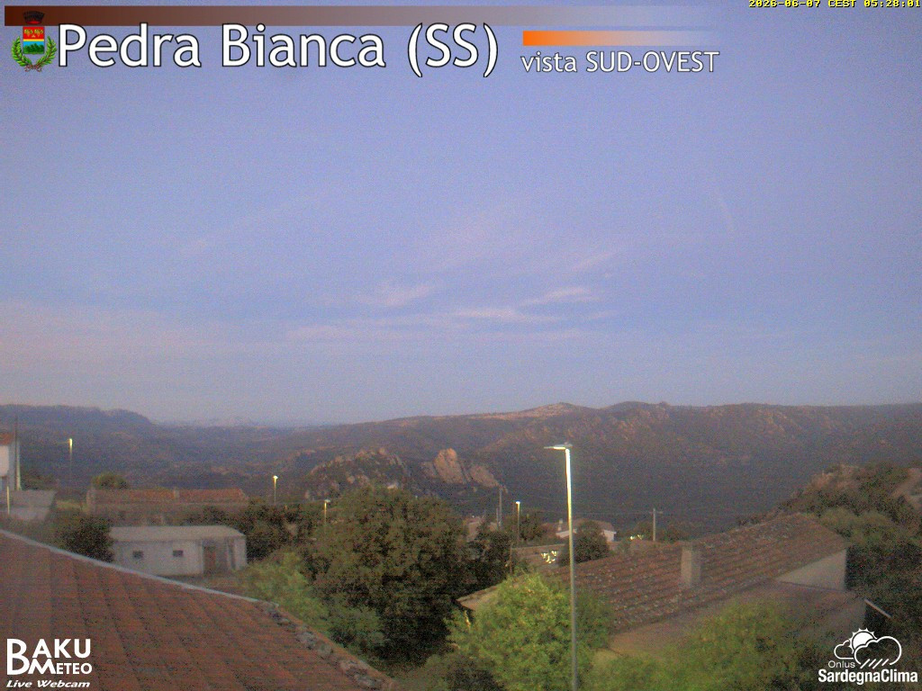 time-lapse frame, Pedra Bianca webcam