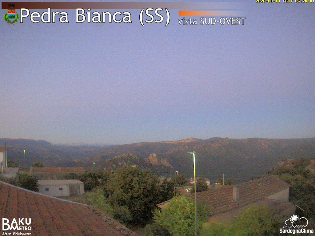 time-lapse frame, Pedra Bianca webcam