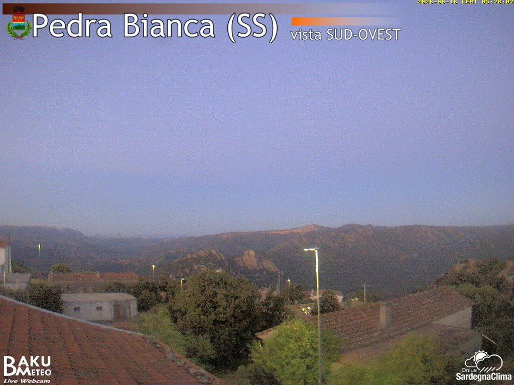 time-lapse frame, Pedra Bianca webcam