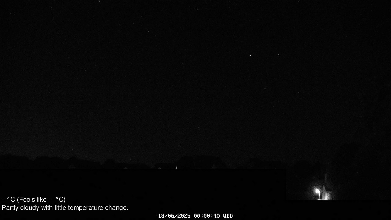 time-lapse frame, Wembury, Devon. Knighton Hill Cam webcam