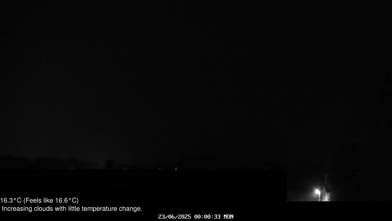 time-lapse frame, Wembury, Devon. Knighton Hill Cam webcam