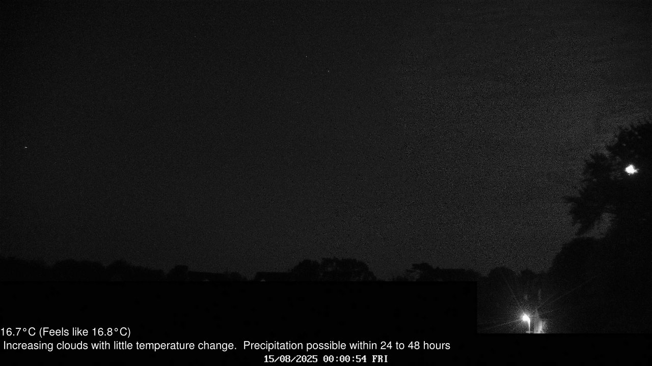 time-lapse frame, Wembury, Devon. Knighton Hill Cam webcam