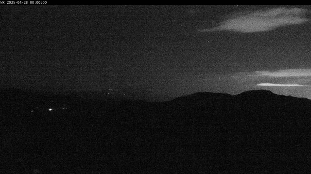 time-lapse frame, Highlands webcam