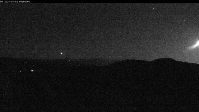 time-lapse frame, Highlands webcam