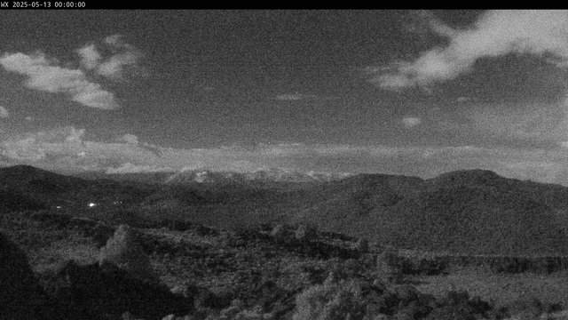 time-lapse frame, Highlands webcam
