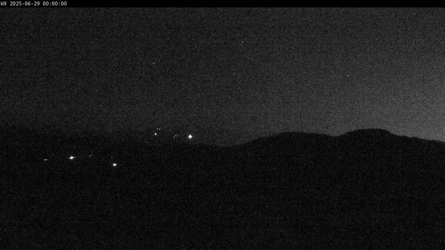 time-lapse frame, Highlands webcam