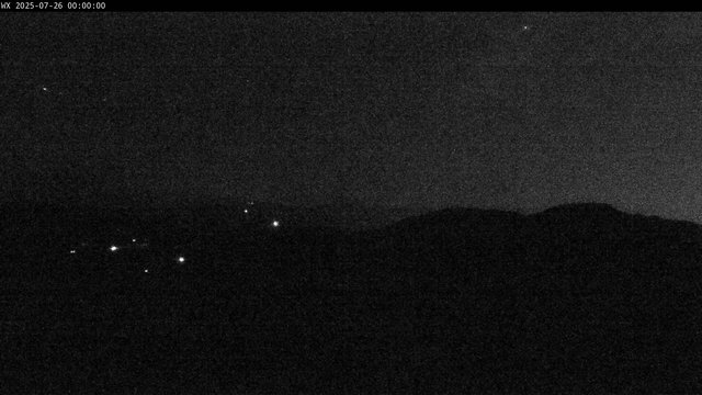 time-lapse frame, Highlands webcam