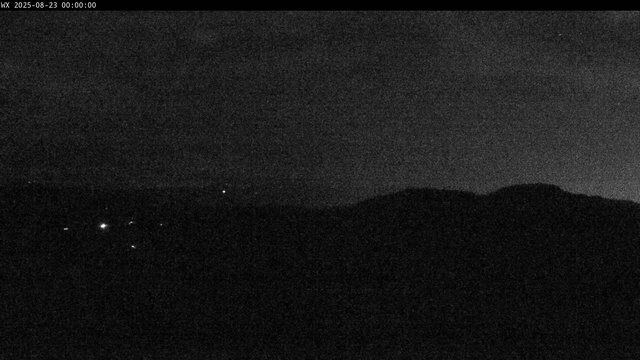 time-lapse frame, Highlands webcam