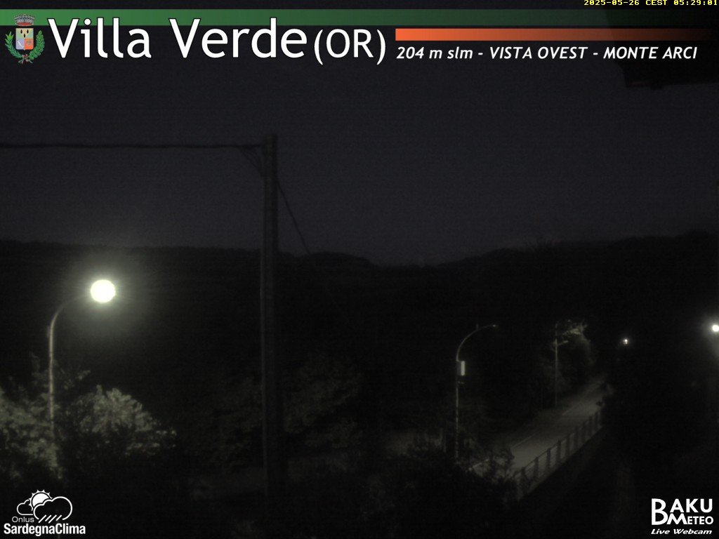 time-lapse frame, Baini Ovest webcam