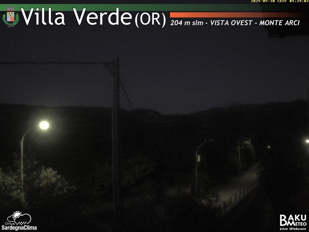 time-lapse frame, Baini Ovest webcam