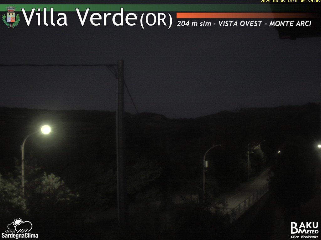 time-lapse frame, Baini Ovest webcam