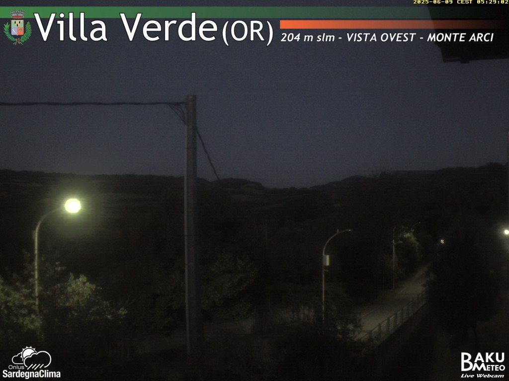 time-lapse frame, Baini Ovest webcam