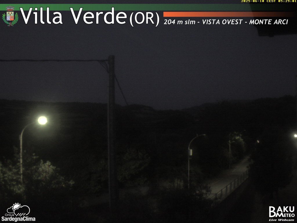 time-lapse frame, Baini Ovest webcam