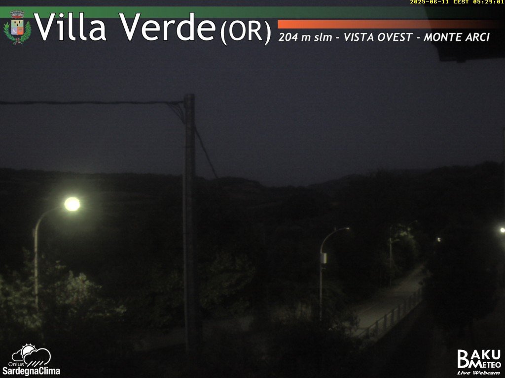 time-lapse frame, Baini Ovest webcam