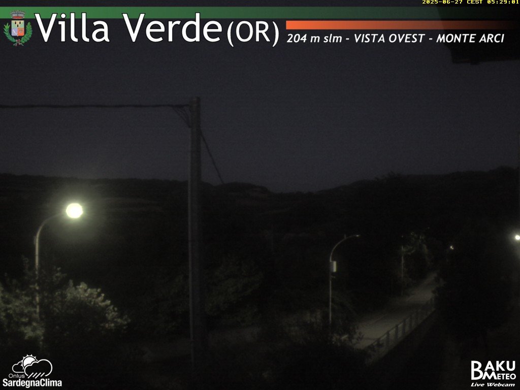 time-lapse frame, Baini Ovest webcam