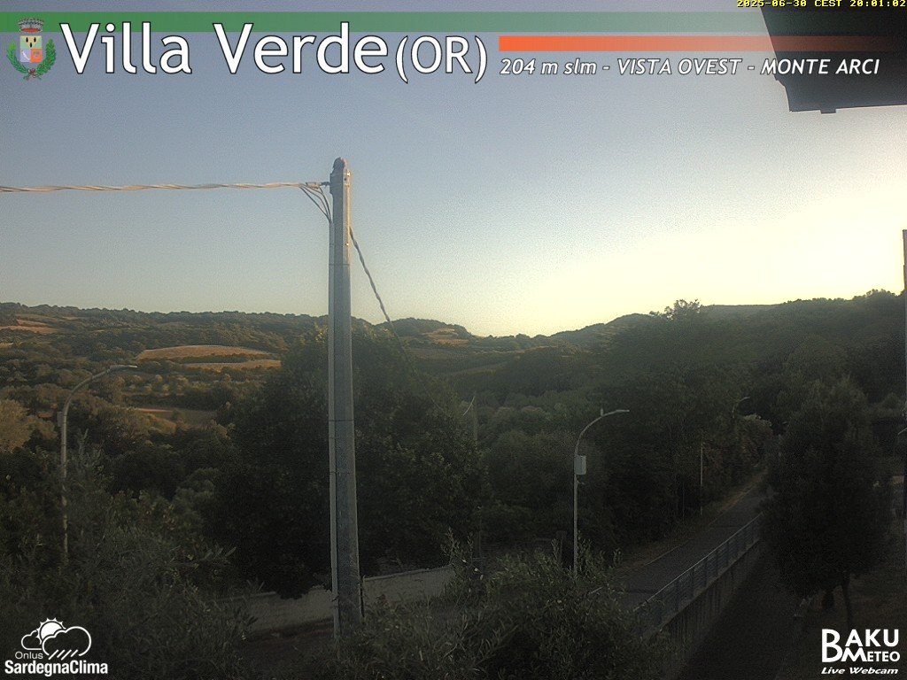 time-lapse frame, Baini Ovest webcam