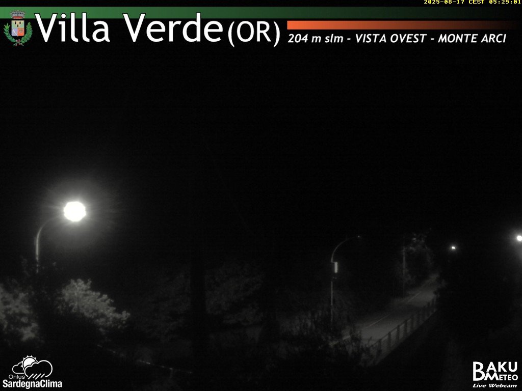 time-lapse frame, Baini Ovest webcam