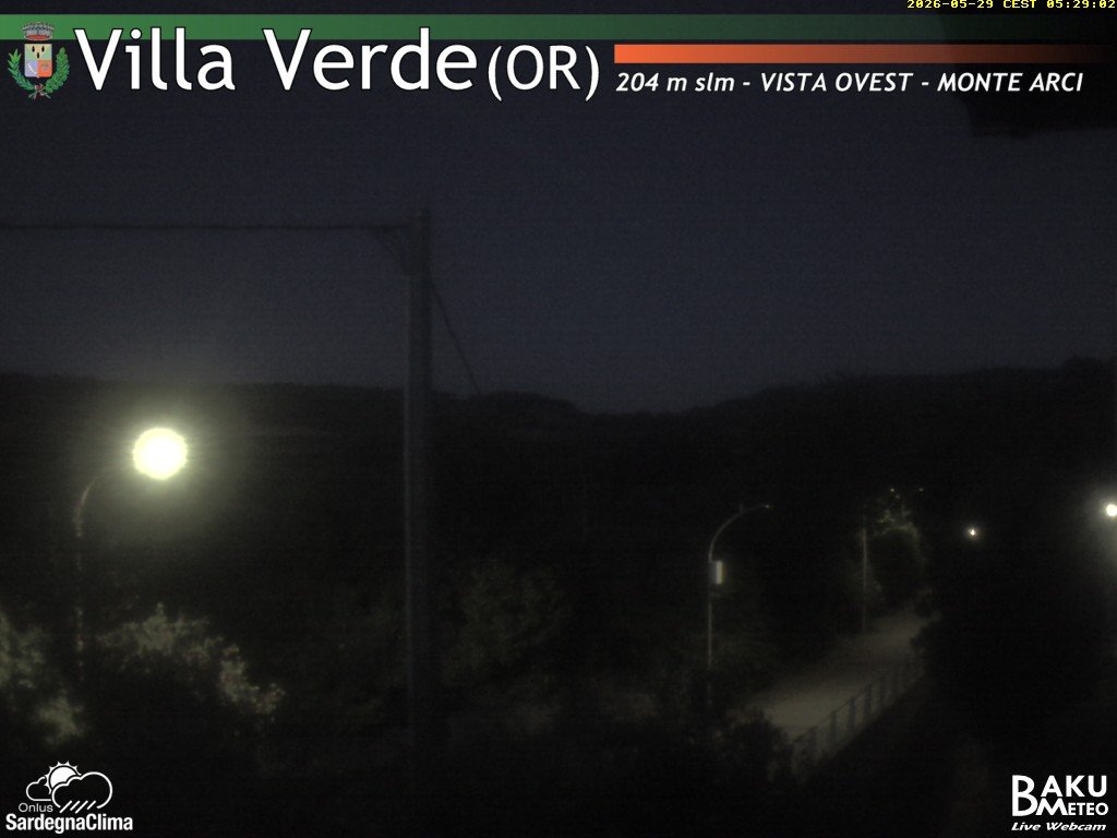 time-lapse frame, Baini Ovest webcam