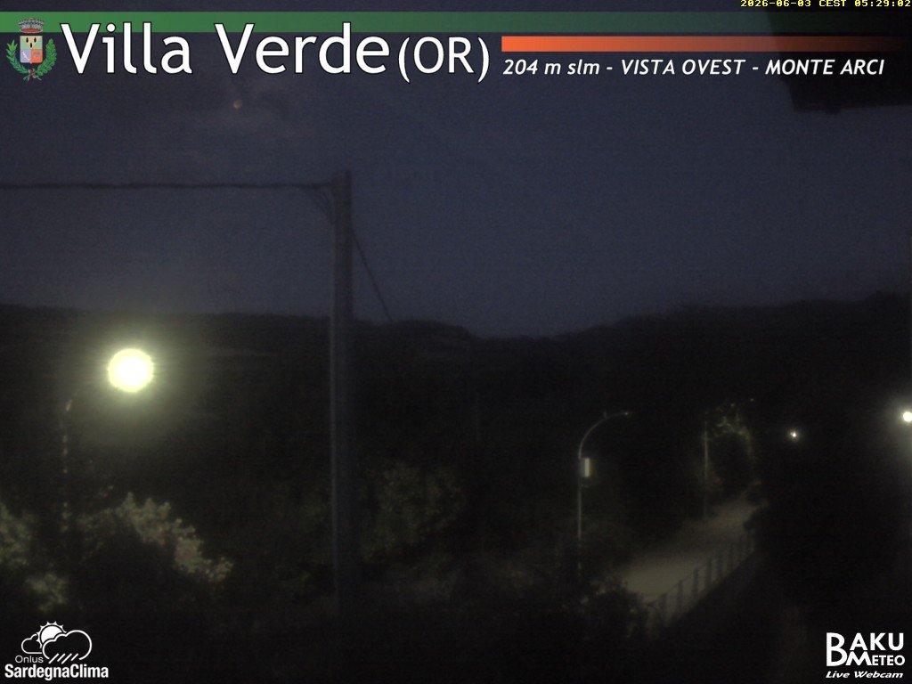 time-lapse frame, Baini Ovest webcam