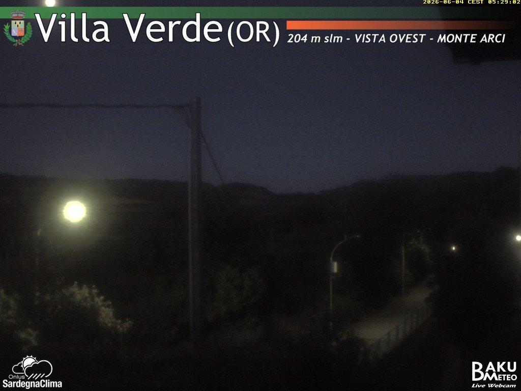 time-lapse frame, Baini Ovest webcam