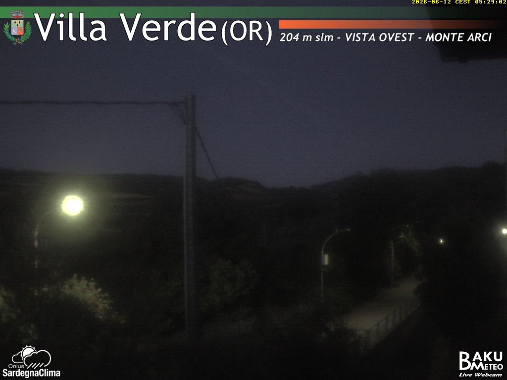 time-lapse frame, Baini Ovest webcam
