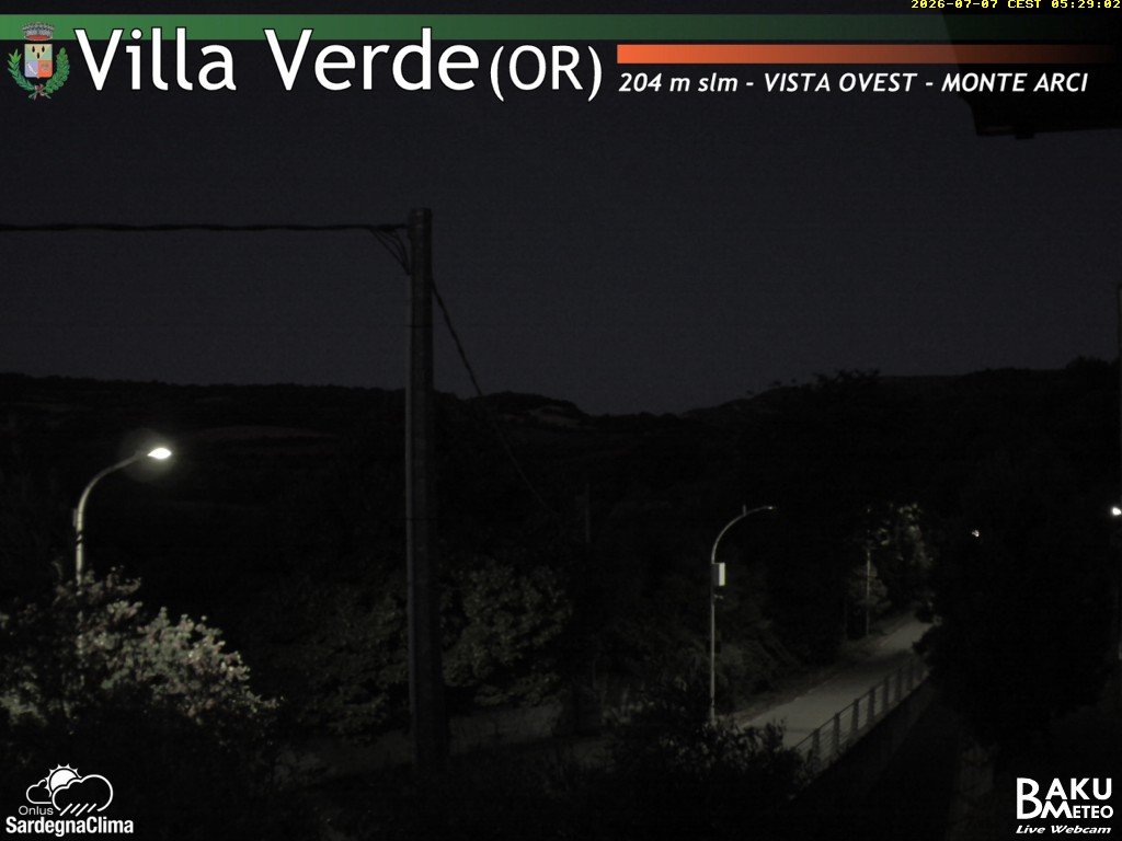 time-lapse frame, Baini Ovest webcam