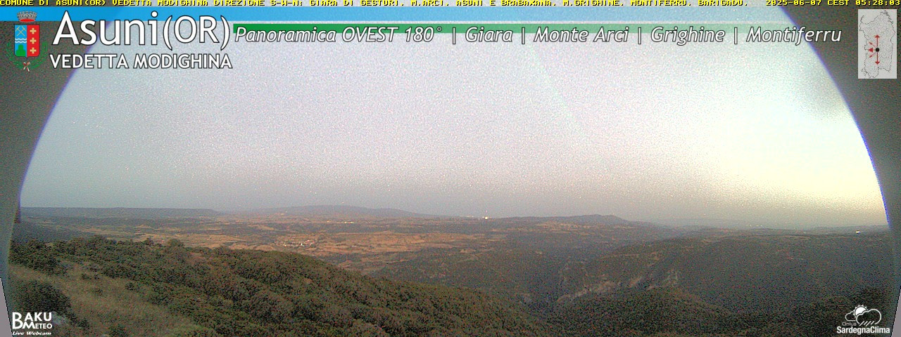 time-lapse frame, Asuni Ovest webcam