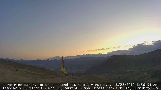 time-lapse frame, Horseshoe Bend, Idaho CAM1 webcam