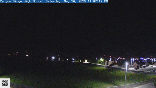 time-lapse frame, Canyon Ridge High School webcam