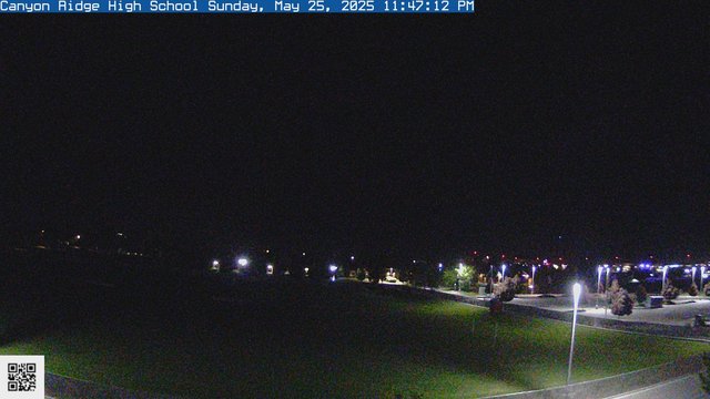 time-lapse frame, Canyon Ridge High School webcam