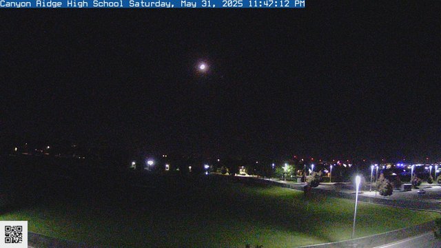 time-lapse frame, Canyon Ridge High School webcam