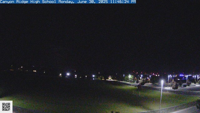 time-lapse frame, Canyon Ridge High School webcam