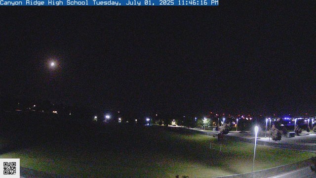 time-lapse frame, Canyon Ridge High School webcam