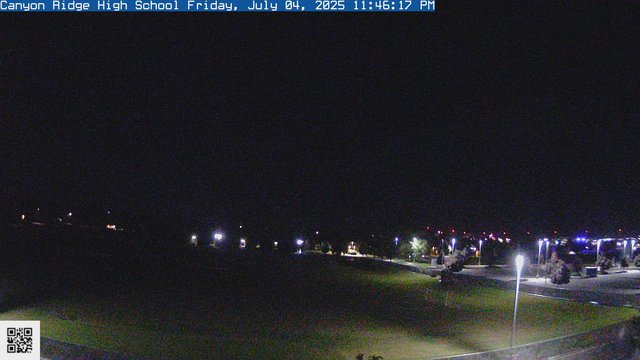 time-lapse frame, Canyon Ridge High School webcam