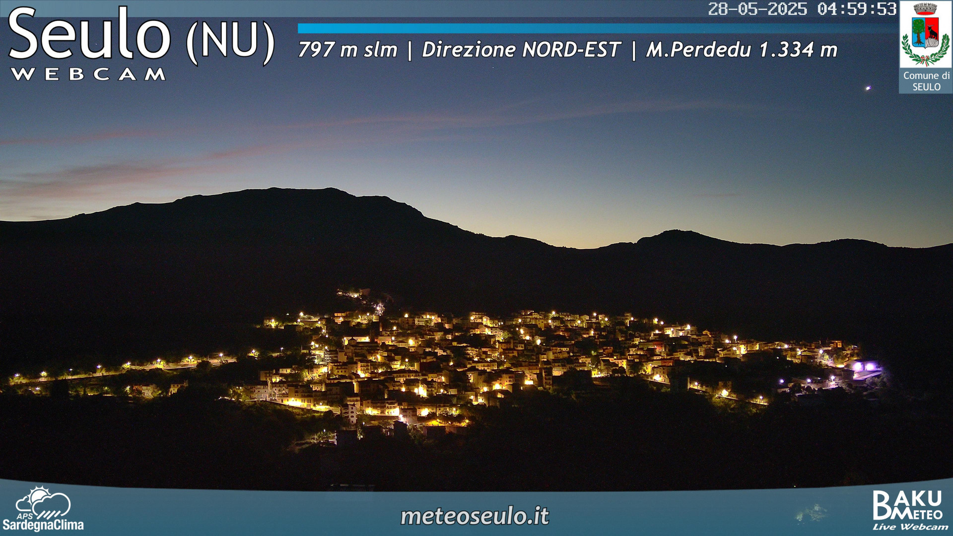 time-lapse frame, Seulo webcam
