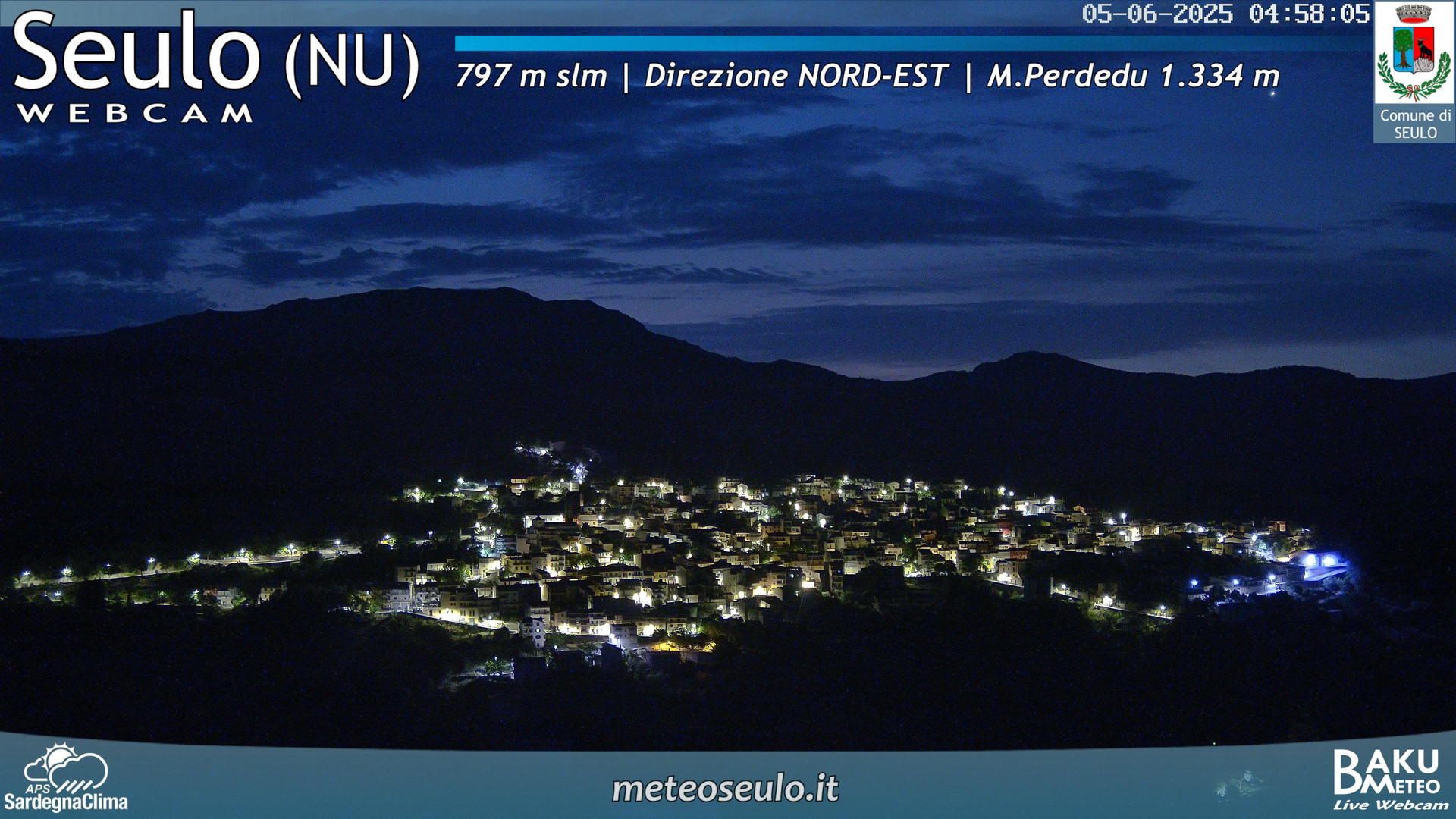 time-lapse frame, Seulo webcam