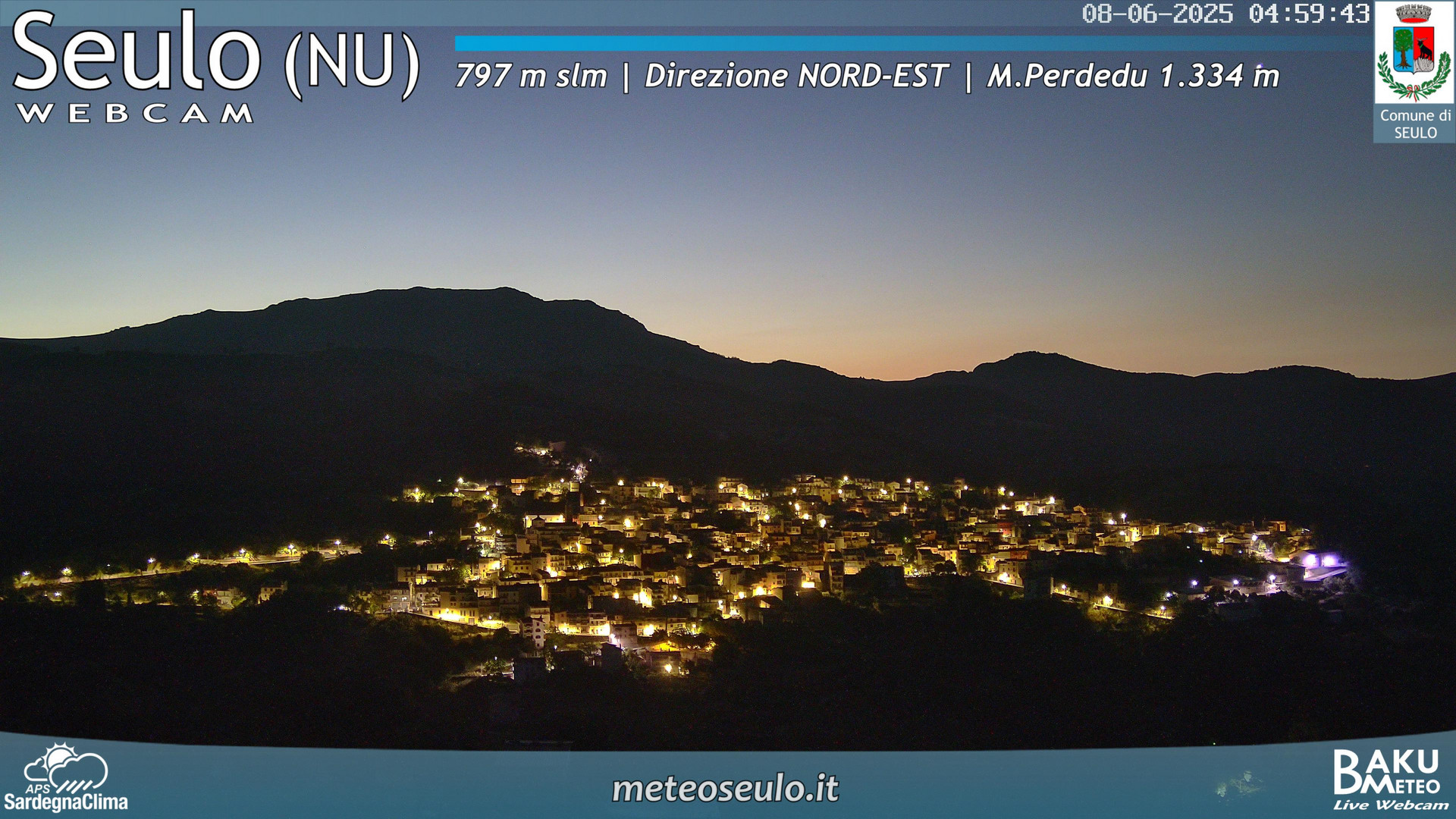 time-lapse frame, Seulo webcam