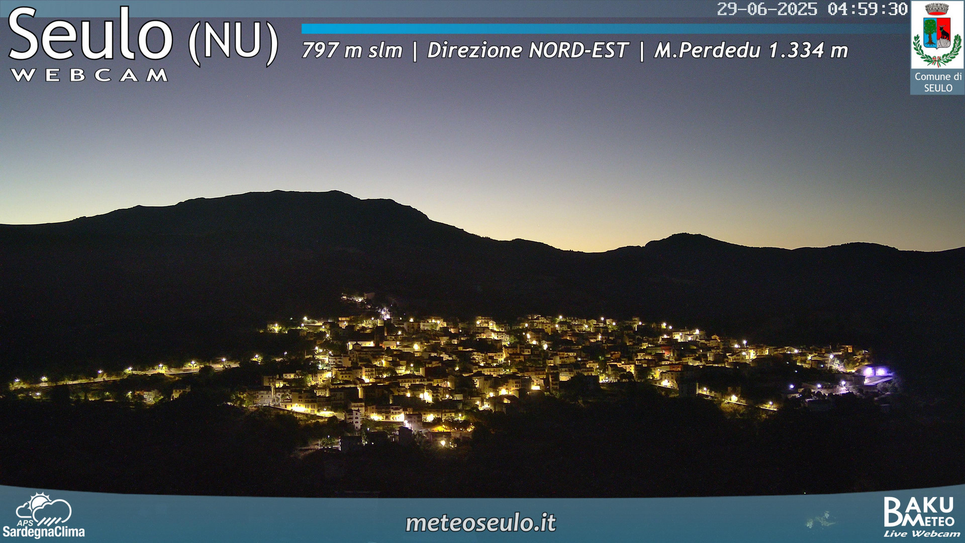 time-lapse frame, Seulo webcam