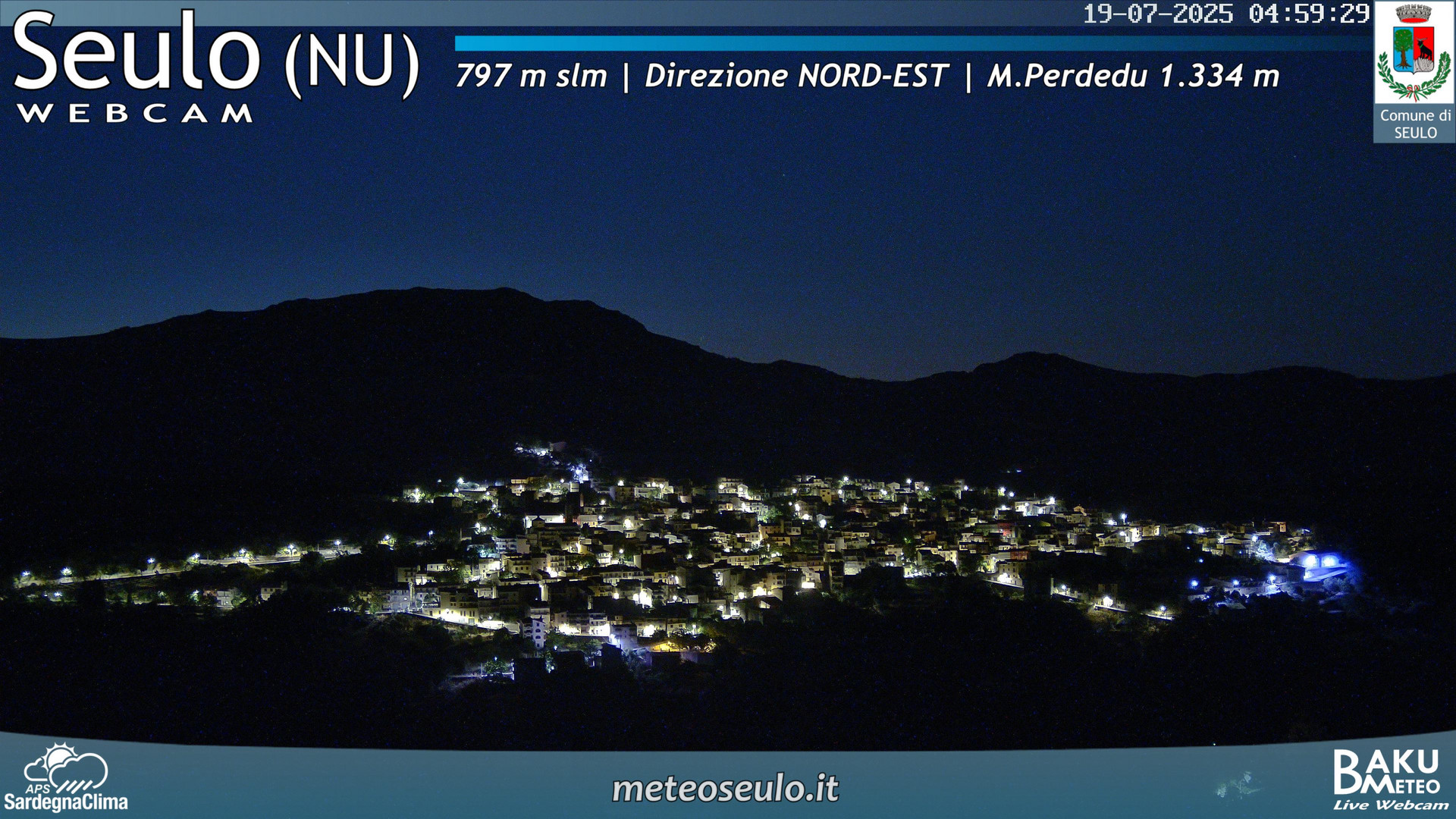 time-lapse frame, Seulo webcam