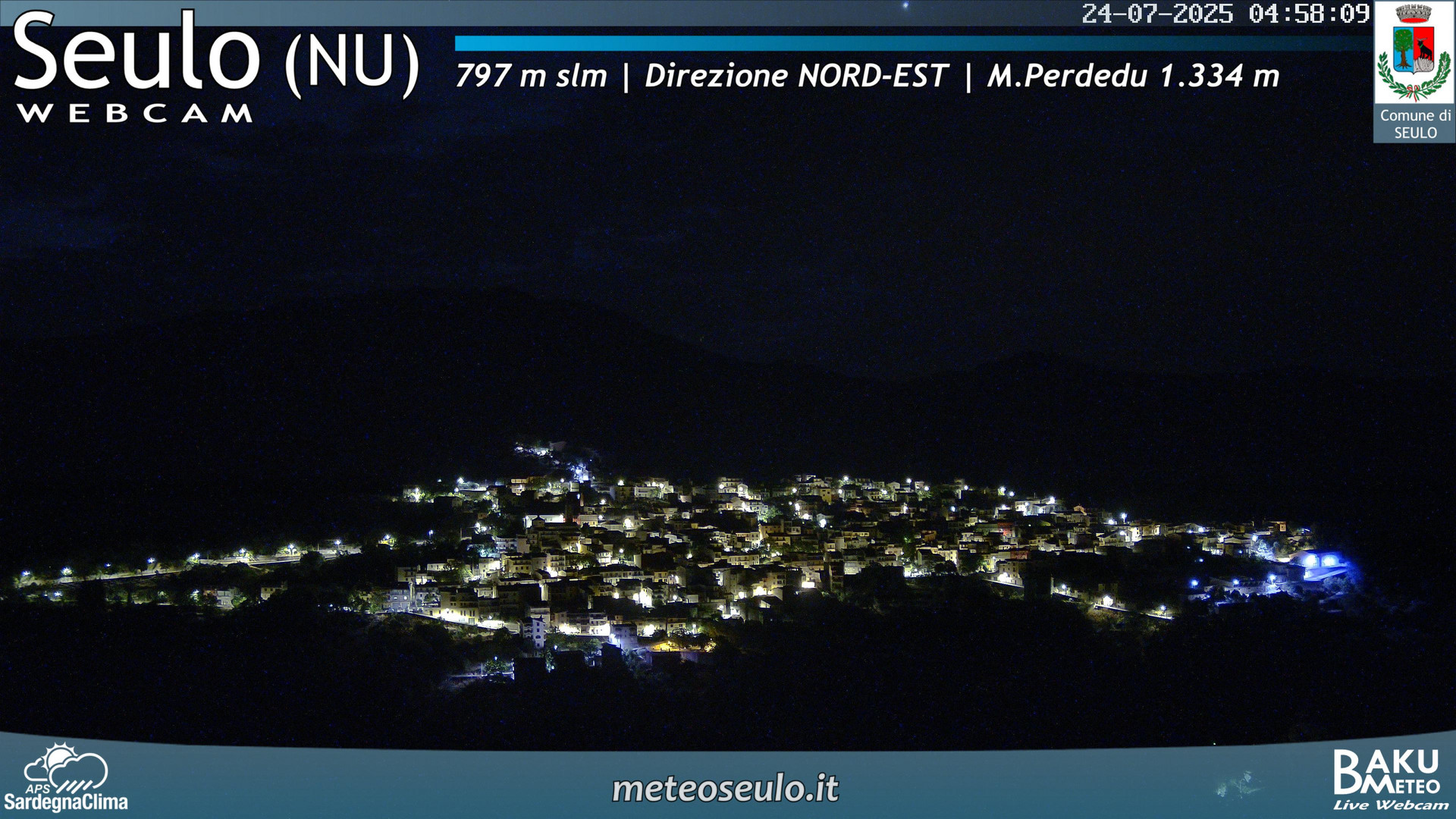 time-lapse frame, Seulo webcam