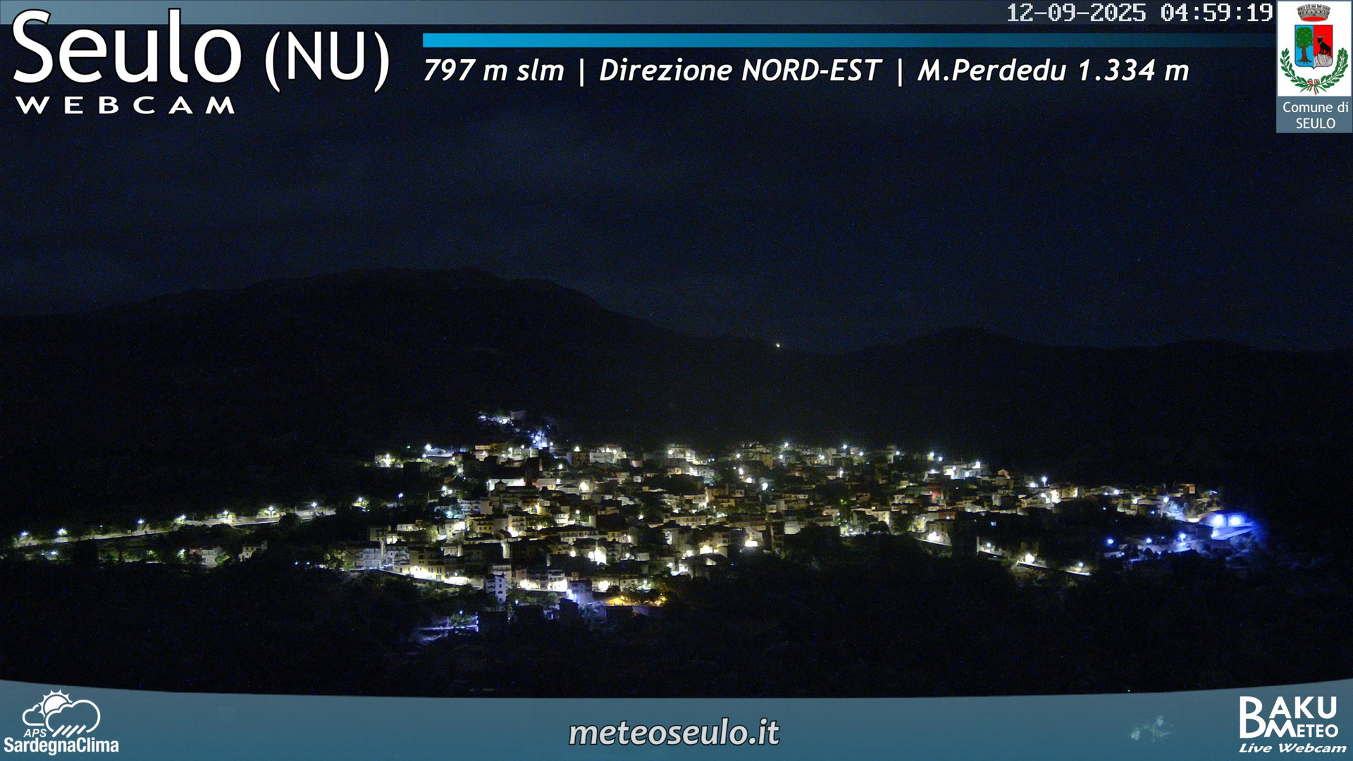 time-lapse frame, Seulo webcam