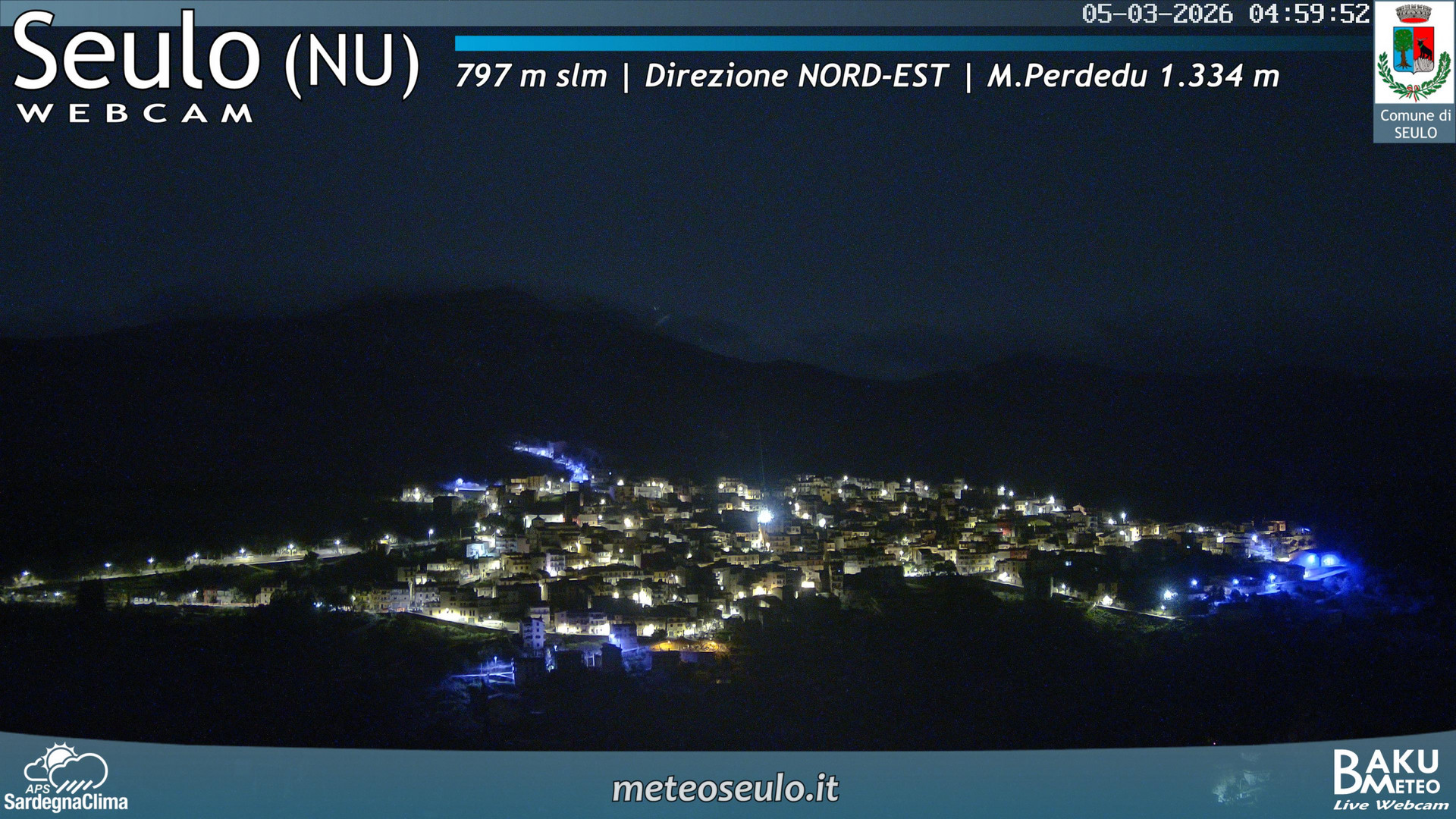 time-lapse frame, Seulo webcam